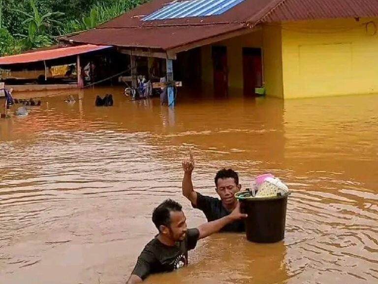Satu Desa di Halmahera Tengah Terendam Banjir