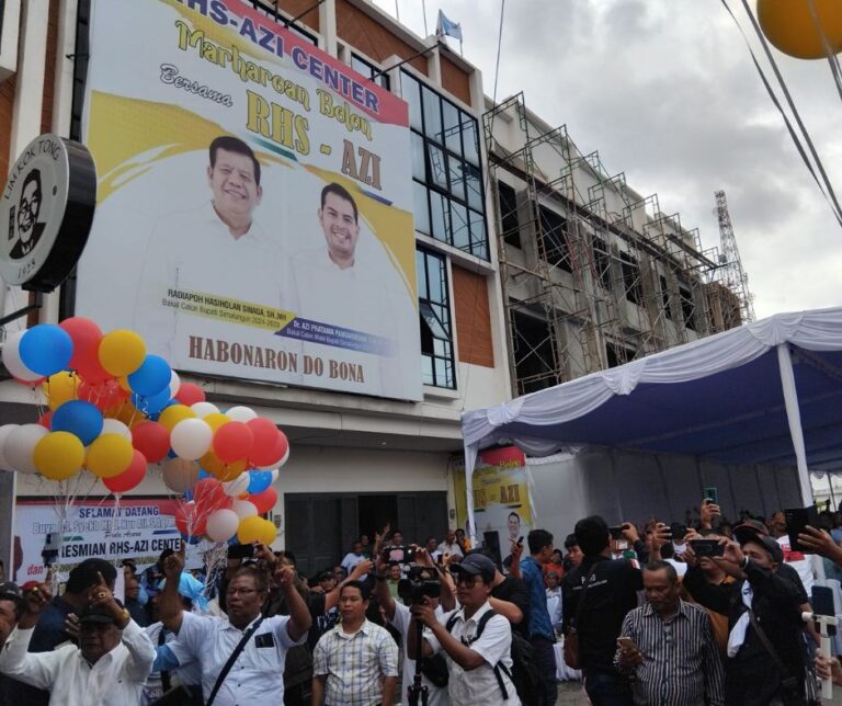 Peresmian Posko Pemenangan, RHS: Menang, Menang, Menang..!